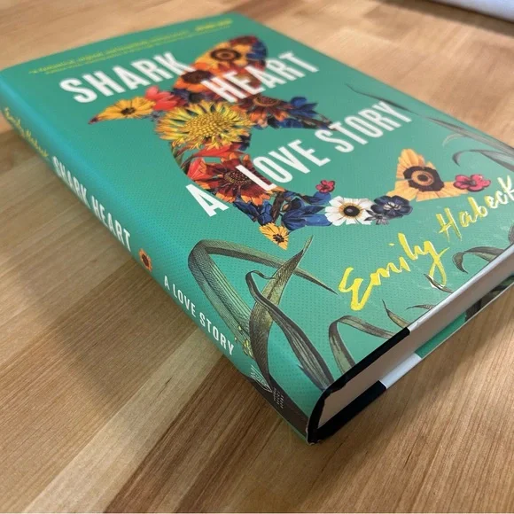 Shark Heart: A Love Story Hardcover Book - Picture 3 of 4